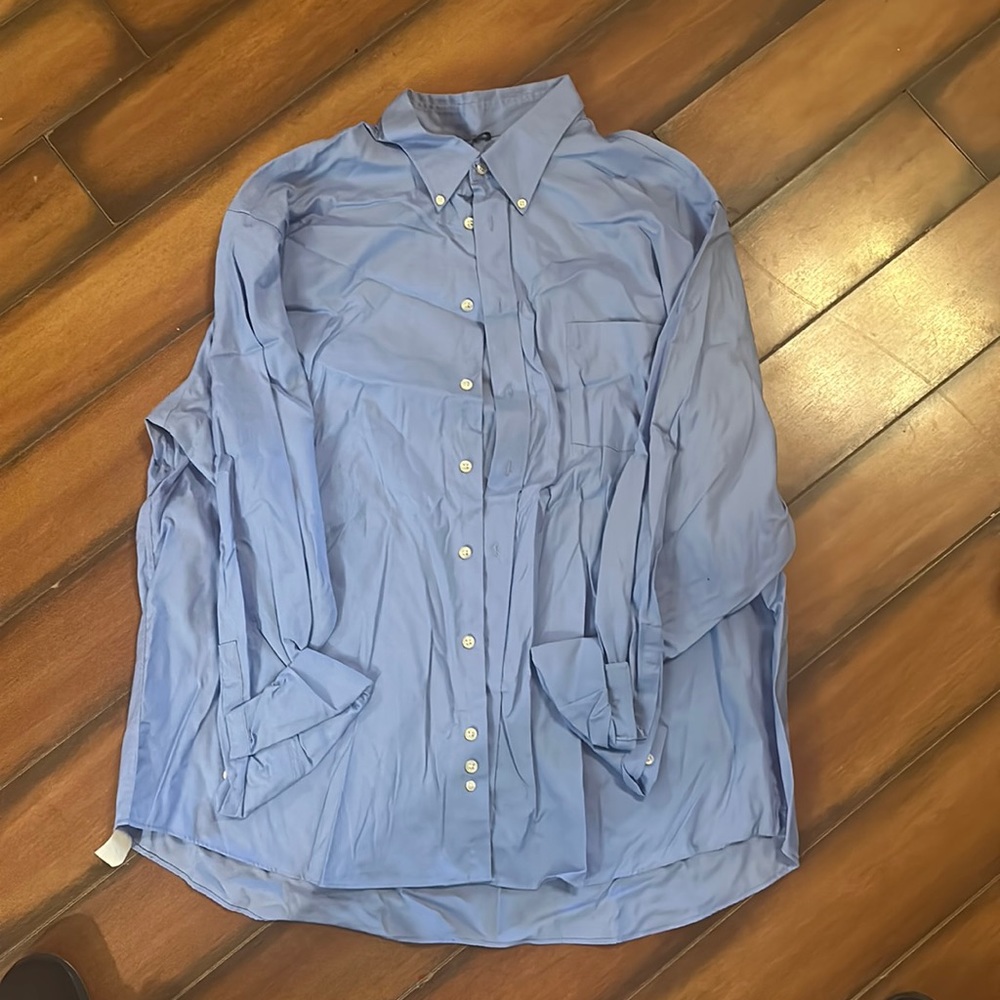 Men’s Blue Button Down Shirt